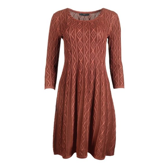 PERUVIAN CONNECTION Bedelia Pima Cotton Sweater Dress sz M Women's - Picture 11 of 12